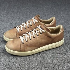 Adidas AdiPure SP Spikeless Golf Shoes Men's 10.5 Brown Leather Sneakers EF8395